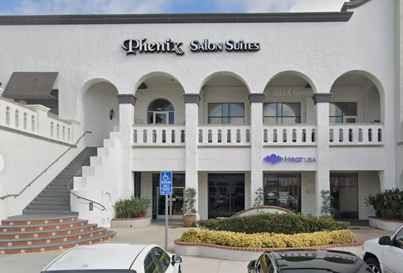 The Phenix Salon Suites building at 1835 Newport Blvd